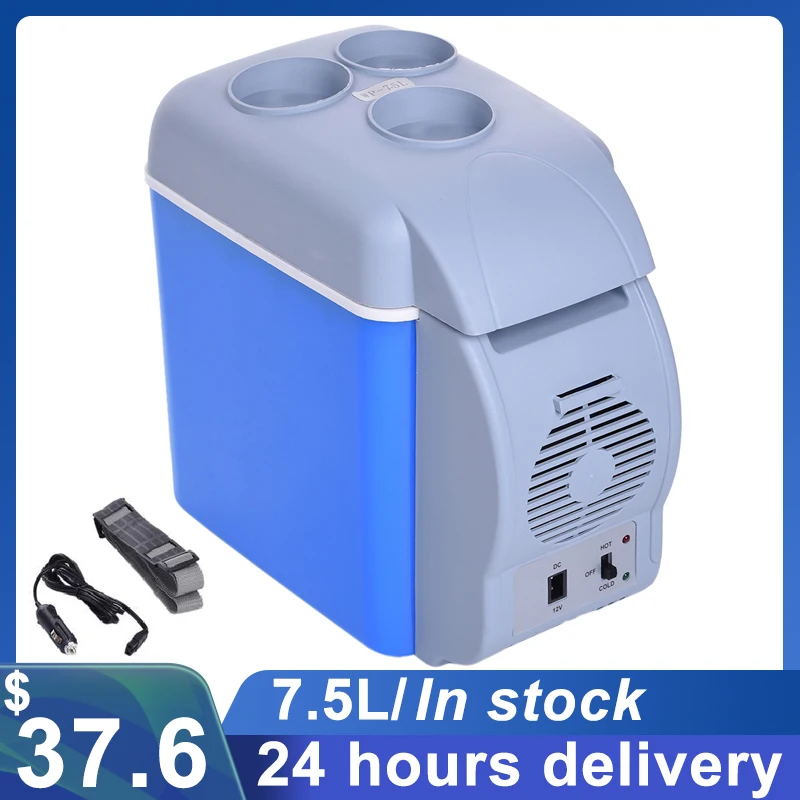 7.5L Auto Freezer C Ooler & Warmer Frigorifero Elettrico Mini Frigorifero Per Auto C Ooler Portatile 12V Per Auto Da Campeggio