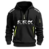 New Autumn Winter Autumn Winter Russia CCM HOCKEY Sports men's Hoodies Sweatshirts multi-pocket zipper loose casual hoodie coat 3