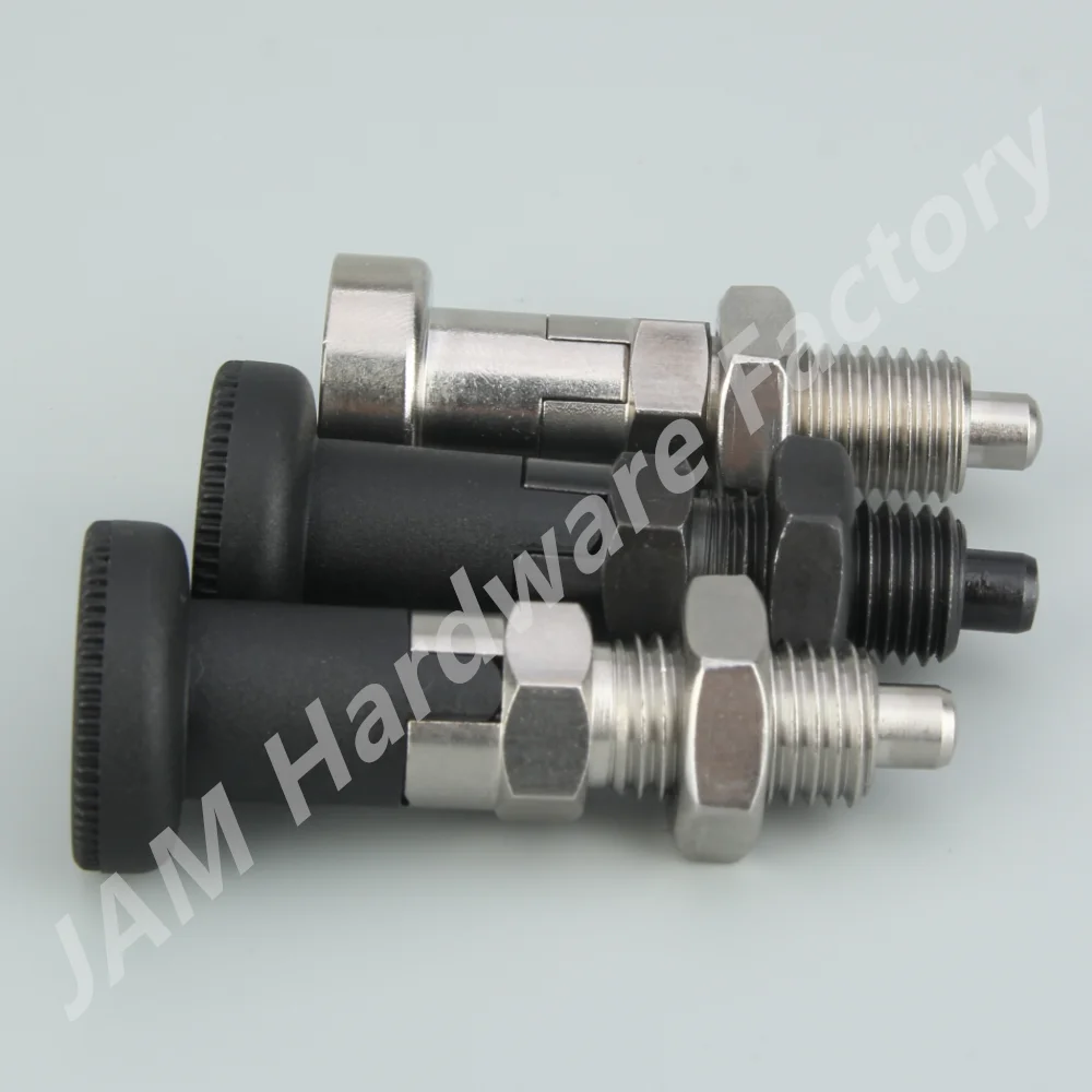 MJ220-C Range Lock-Out Indexing Plungers Nuts Plastic/Stainless Stee Knob Plunger Hand Retractable Pins Spring Detent Pins