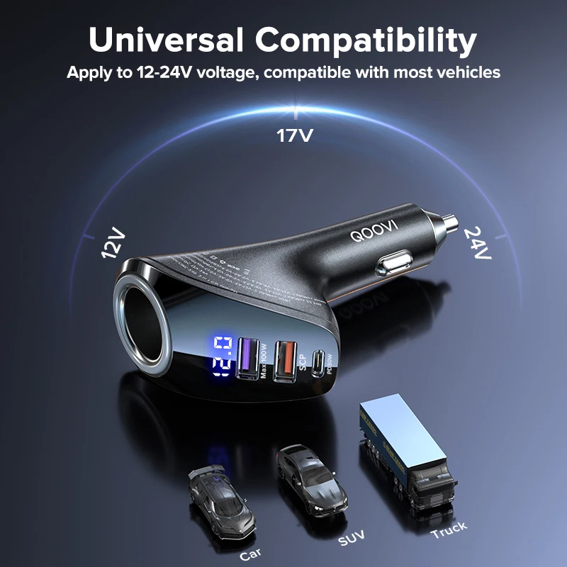 شاحن سيارة  ( Usb  (QOOVI