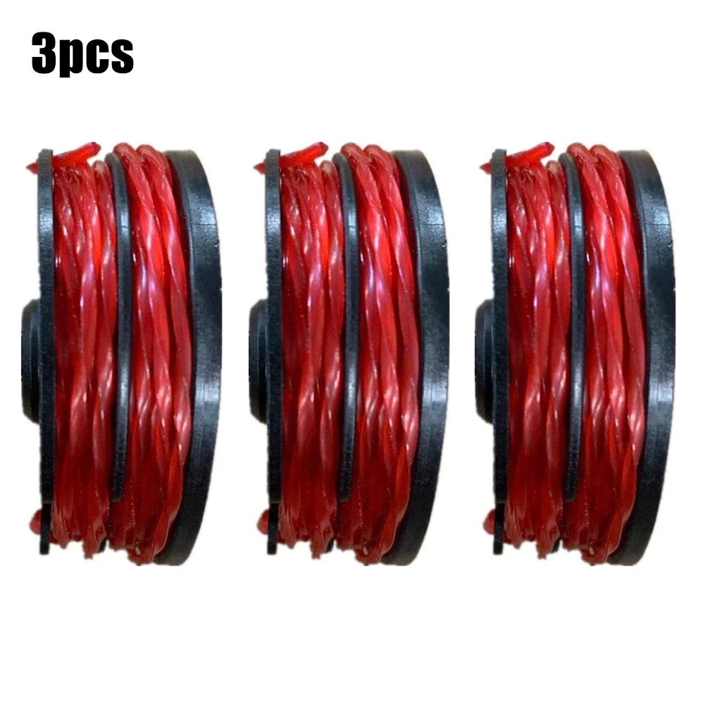 

Line Spool Lawn Mower Parts 3 Pcs Cutting Line Head GGT500WU Replacement String Trimmer Parts 0.065in Accessories