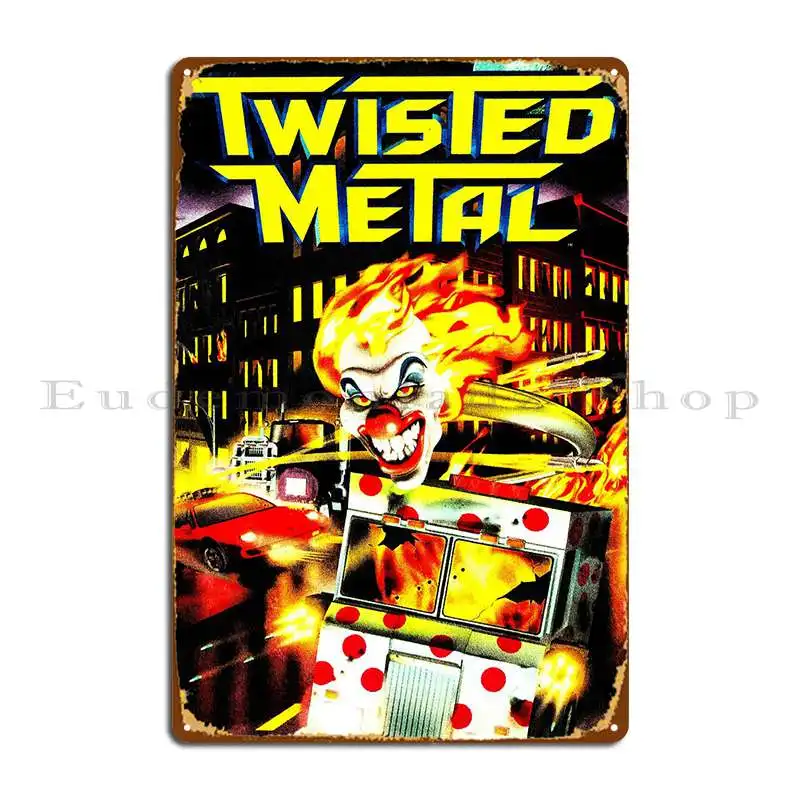 

Twisted Metal Metal Plaque Wall Mural Plaques Designs Wall Custom Printing Tin Sign Poster