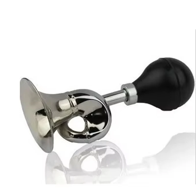 Cloche De Klaxon à Air En Métal Pour Vélo – Style Rétro, Ampoule Caoutchouc, Pour Guidon 22,2 Mm