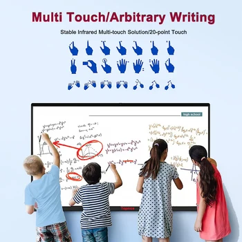 Ultra HD 4K Large Screen LCD LED TouchTV 43 55 65 70 Inch Wifi Slim Karaoke Television Sample 75 Inch Full HD Android TV Smart 2