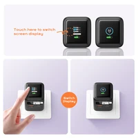 70W GaN Fast Charger with Type-C Retractable Cable 3 IN 1 PD3.0 QC4.0 PPS Fast Charging for IPhone 16 15 14 Xiaomi Tablet Laptop 6