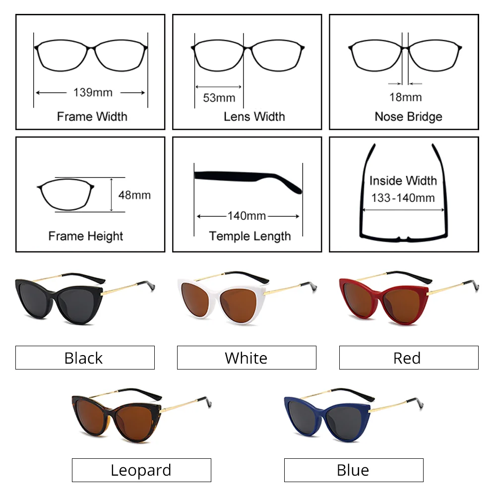 Ralferty 2 in 1 Vintage Cat Eye Sunglasses Women Magnet Clips On Glasses 0 Diopter Prescription Frame Sun Glasses for Women 2025 4