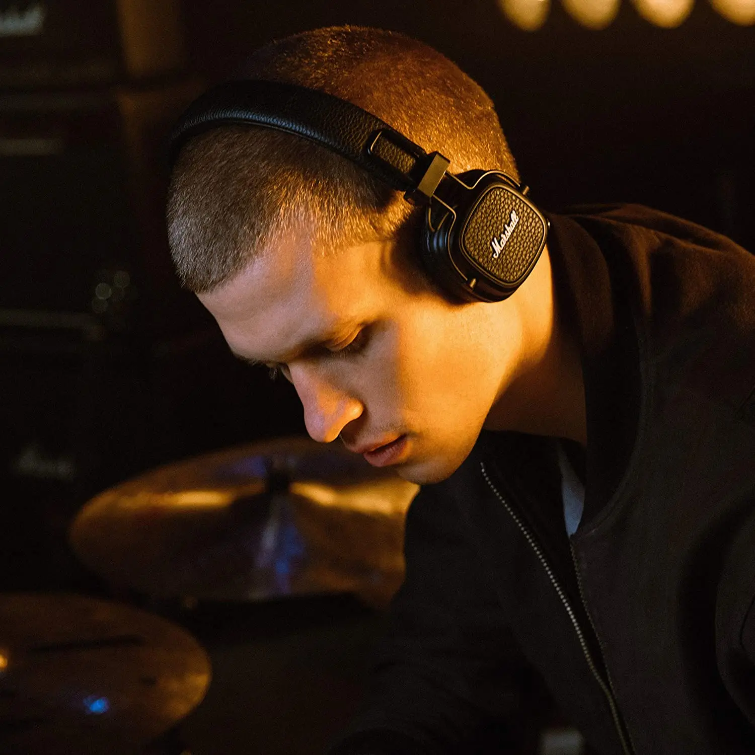 100% Original Marshall MAJOR III Bluetooth Wireless Headphones Wireless  Earphones Deep Bass Foldable Sport Gaming with mic