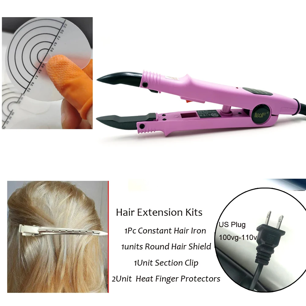 Captin Voor Hair Extensions Heat Connectors Tang Hair Extensions Ijzer Voor V Lighthair Extensions Constante Hair Extensions