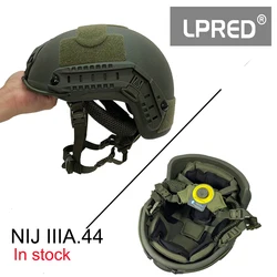 LPRED Fast HDPE NIJ IIIA-Casco balístico de corte alto, 2. ª generación, forro de alto grado, UHMW-PE 3A balístico, a prueba de balas