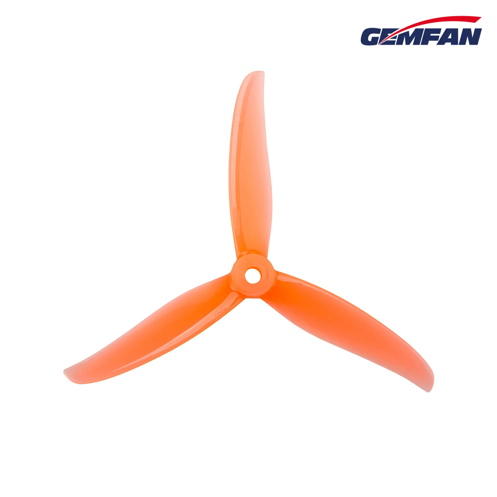Lot de 4 paires d'hélices Gemfan Hurricane 4937-3 3 pales disposées en éventail, parfait pour remplacer vos hélices de drone FPV.
