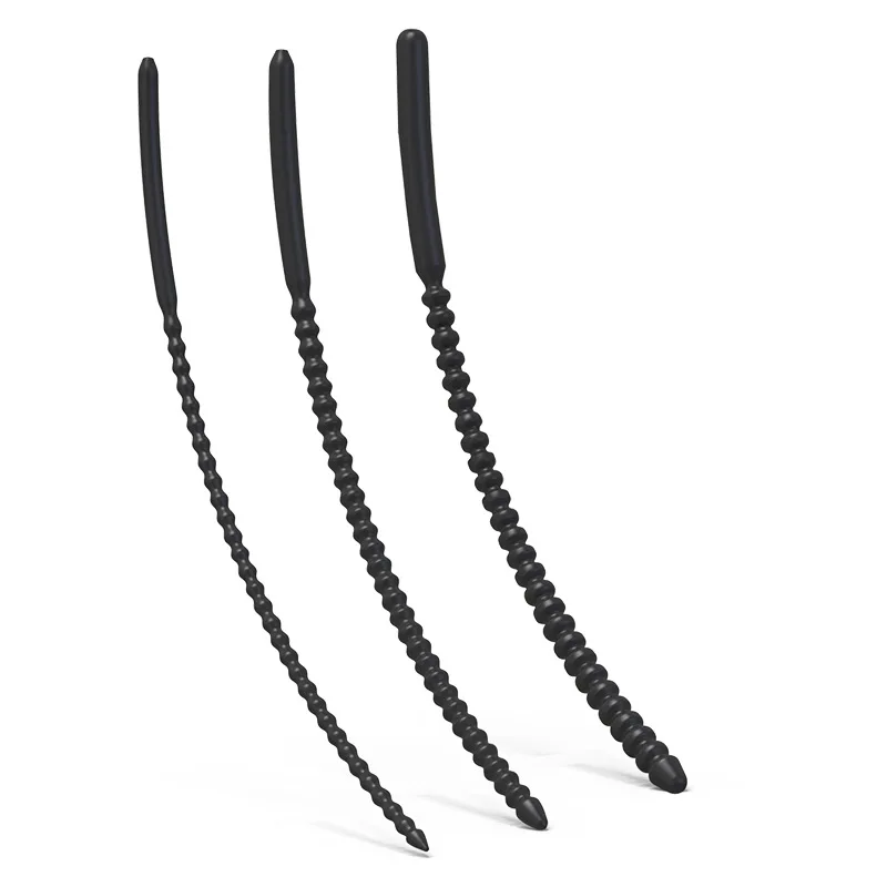 Penis Sex Toys 5/7/9mm Urethral Penis Plug Urethra Horse Eye Stimulate Dilator Silicone Penis Plug Male Masturbation for Men