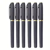 Large-Capacity Black Ink Gel Pen 1.0 Tip Bullet Calligraphy Practice Carbon Black for School Student Business Affairs 6