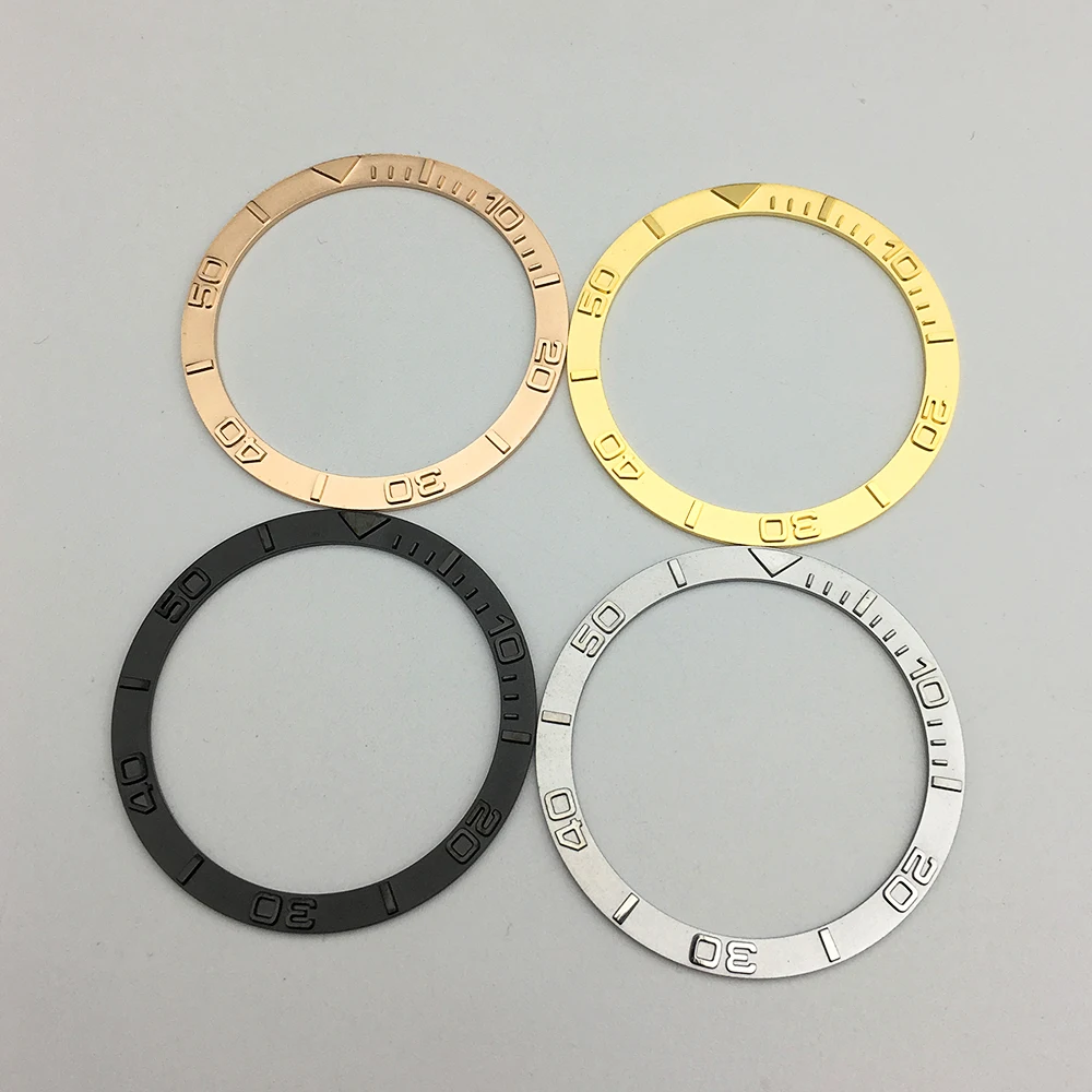 

Modified SKX Abalone 38mm Watch Bezel Iron Watch Ring Men's Diving Plane Ring Mouth Ring Mouth Watch Bezels Watch Accessories