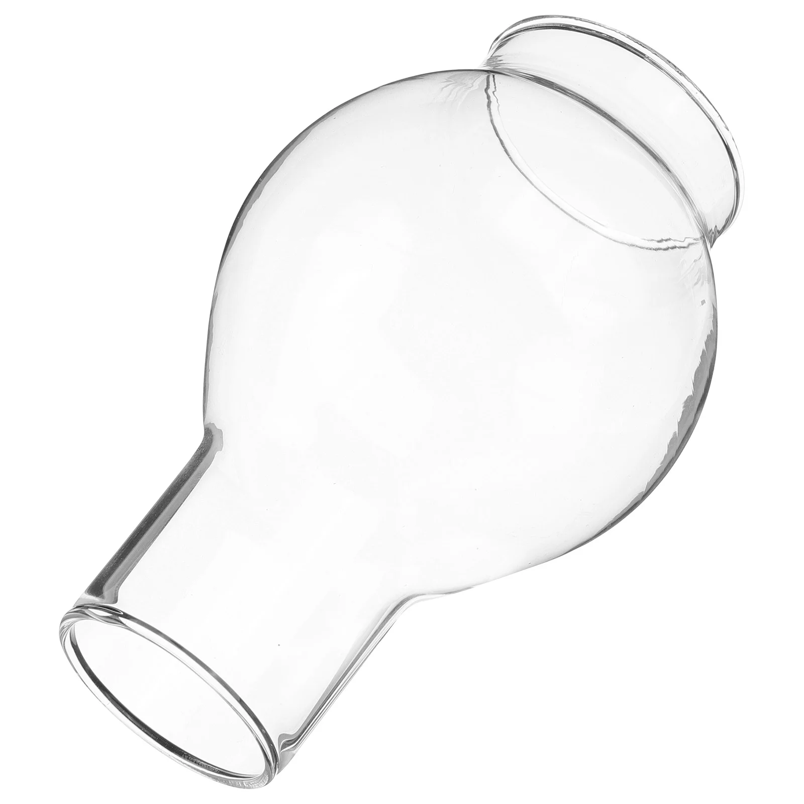 

Glass Lampshade Decorative Holder to Open Candlestick Household Clear Cover Home Transparent