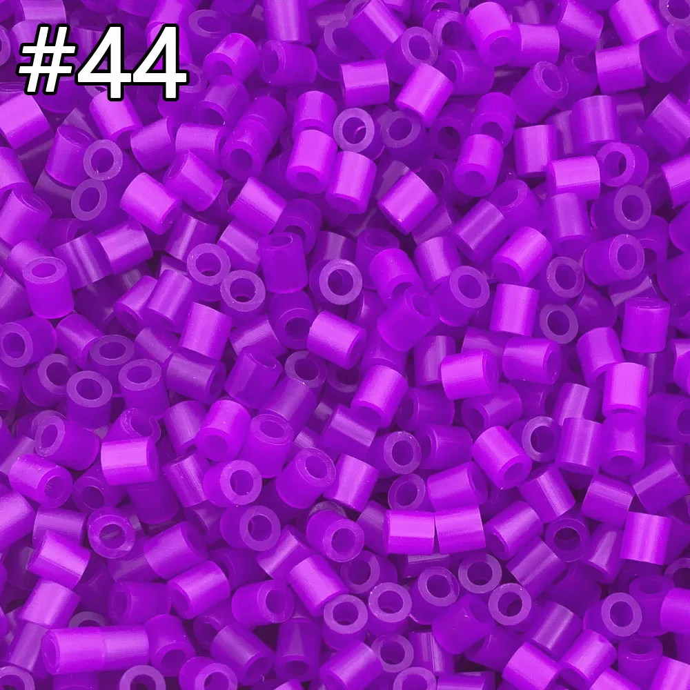 5mm 1000PCS Assorted Colored Hama Beads for Kids DIY Pixel Art and Puzzles