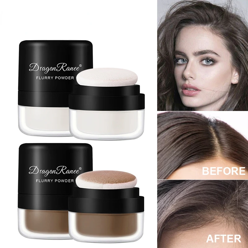

3 Color Hair Line Shadow Powder Instantly Brown Root Concealer Cover Up Hair Filling Hair No-wash Oil Control Hair Fluffy Powder