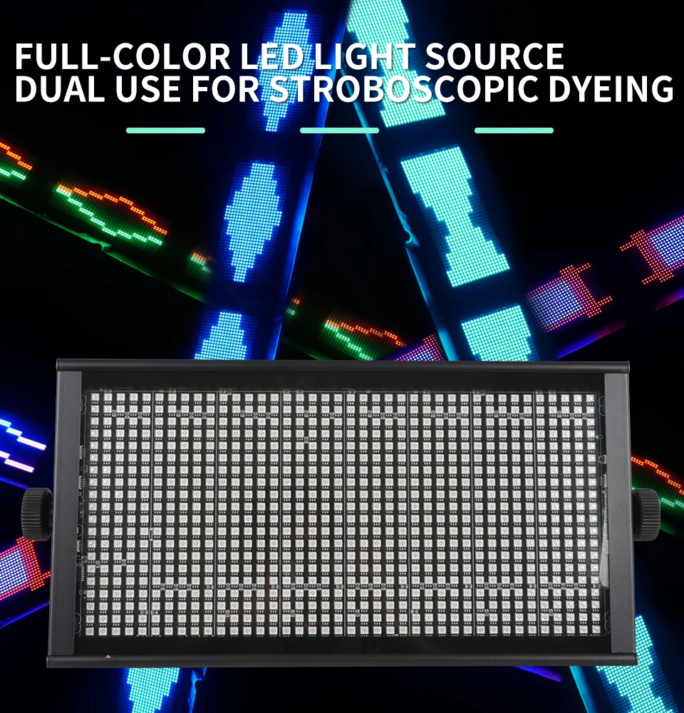 80 Segment Led Strobe Light DJ Bar Running Horse Wash Effect Numbers Letters Fla