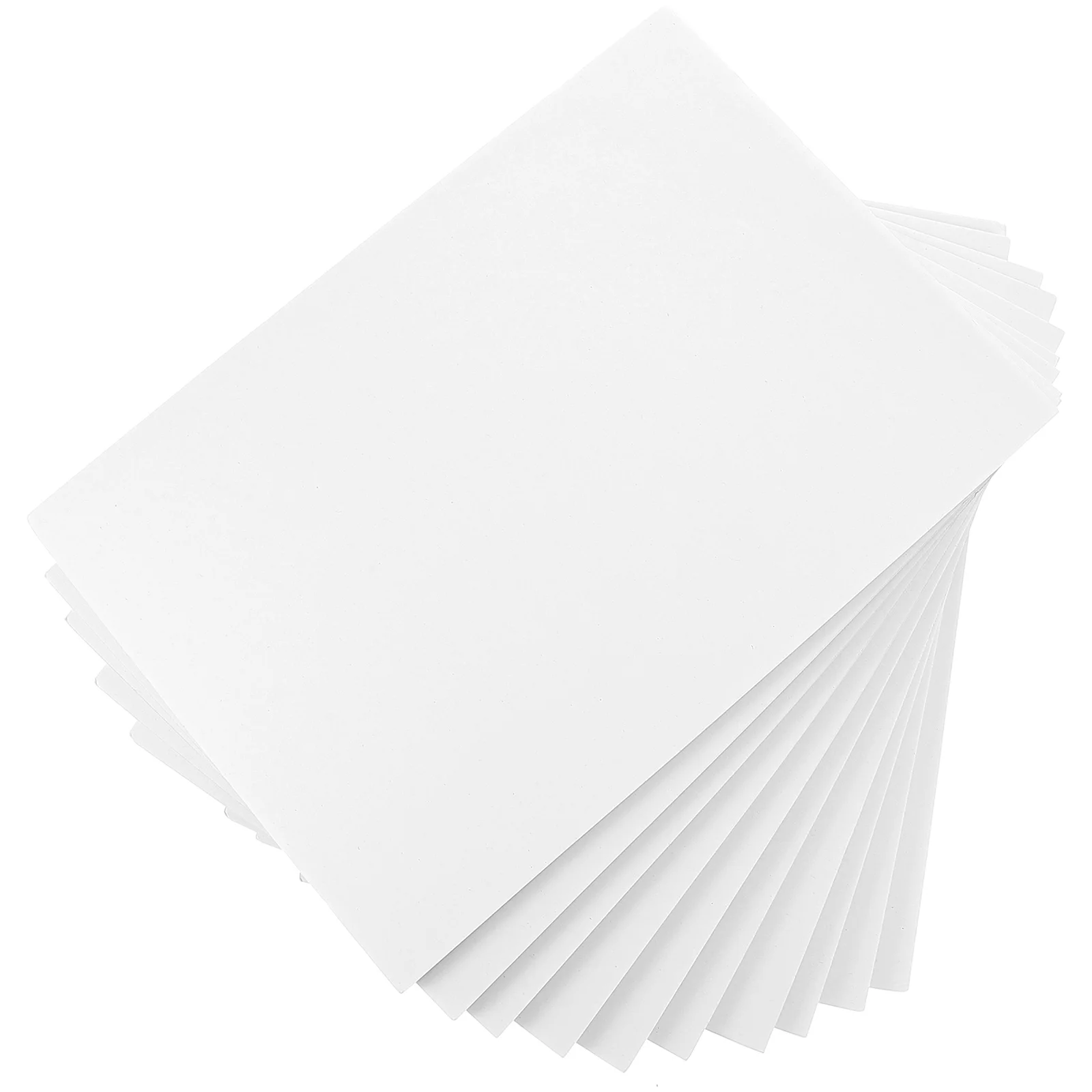 

10 Pcs White Foam Board DIY Boards for Projects Blank Foams Cardboard Sheet Thick Poster
