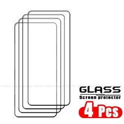 Premium Tempered Glass Screen Protector for Full - Coverage Protection - 9H Hardness, HD Clarity (4 Front Glass)