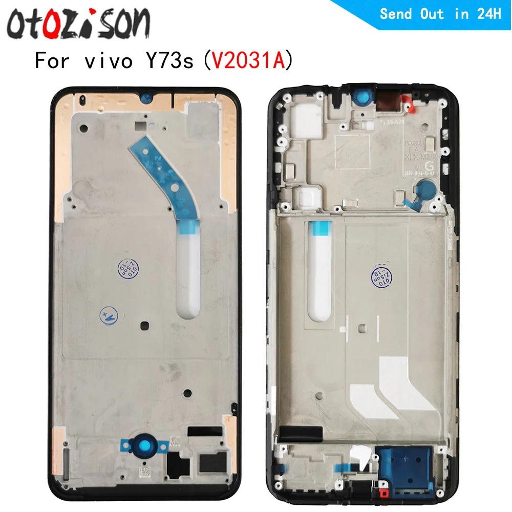 

Housing Middle Frame LCD Bezel Plate Panel Chassis For vivo Y73s V2031A Phone Middle Frame