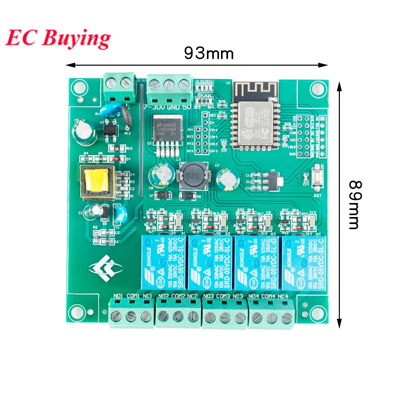 ESP8266 1/4 kanał AC 90-250V/DC 7-30V Wifi bezprzewodowy moduł przekaźnikowy ESP-12F programowalny moduł rozwoju WiFi dla IOT 13 S64b0b9e475334e47835bfd543db8554f4 ESP8266 1/4 kanał AC 90-250V/DC 7-30V Wifi bezprzewodowy moduł przekaźnikowy ESP-12F programowalny moduł rozwoju WiFi dla IOT