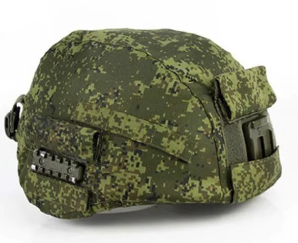 カモフラージュヘルメットカバーとゴーグル、ロシア、6b47