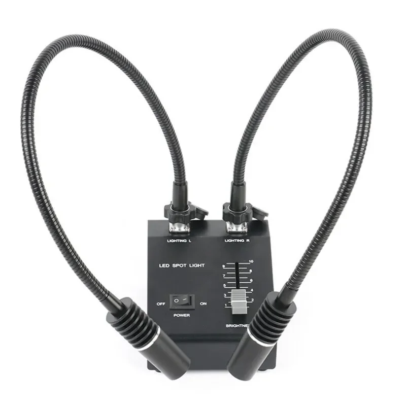 

Goose Headlight Integrated Microscope Double Light Lighting Led Cold Light Illuminator Adjustable Brightness
