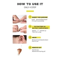 Rexton Inox Super Invisible Hearing Aids CIC Digital  Ear Sound Amplifier App Adjustable   For Mild to Moderate Deafness 2