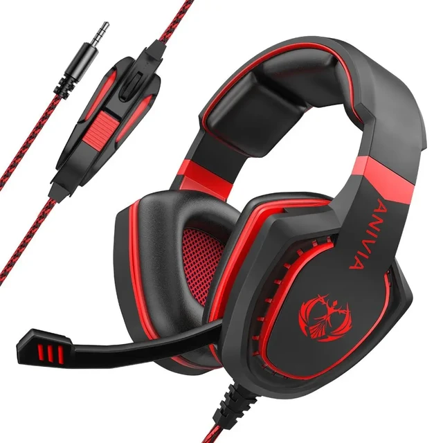 Casque Gaming Usb Ordinateur 7.1 Surround Led Boutons De Contrôle