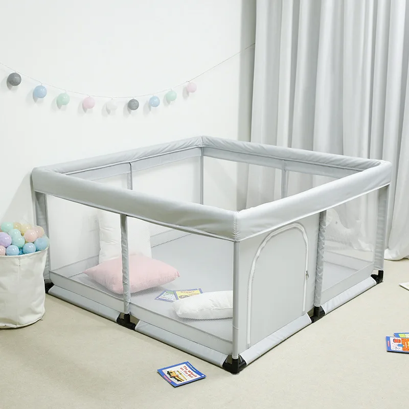 Baby Playpen Children for Toddler Playground Arena Infant Dry Ball Pool Swimming Park Kids Safety Fence Activity 125/150/180cm 2