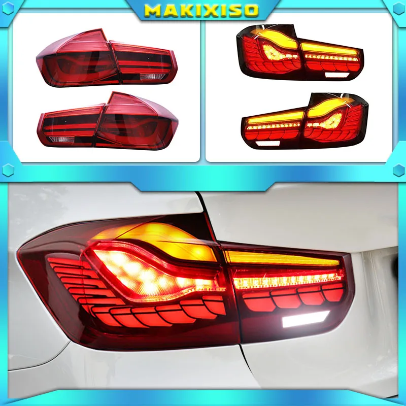 

Rear Fog Lamp + Brake Lamp + Reverse + Dynamic Turn Signal Car LED Tail Light Taillight For BMW F30 F35 320i 328i 2013 - 2017