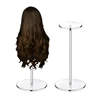 Clear Acrylic Hat Stand and Wig Holder Rack with Pedestal and Round Base Tabletop Organizer Storage Rack Baseball Showcase 6