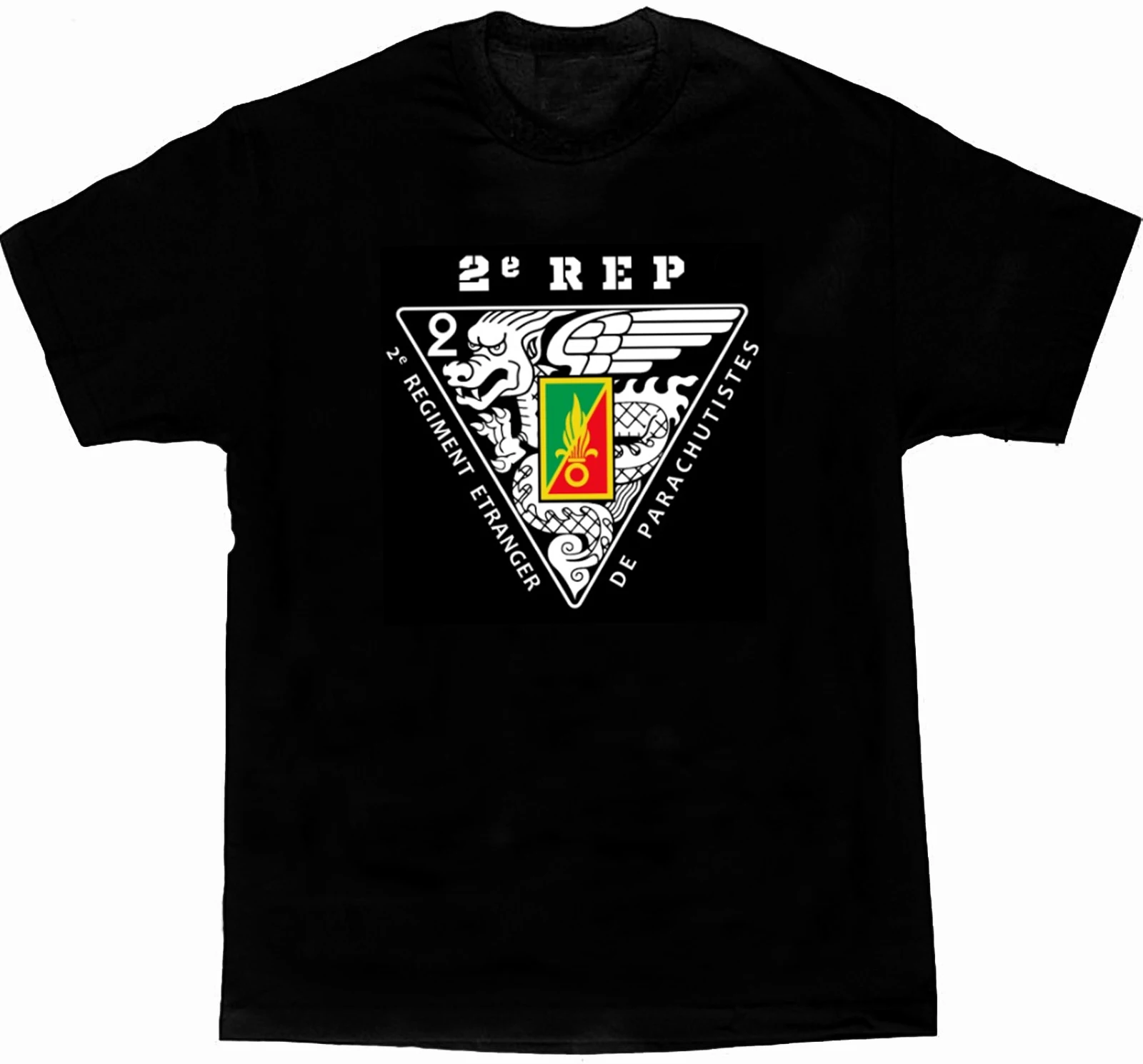 

Etrangere Paratrooper Regiment French Foreign Legion T Shirt. Short Sleeve 100% Cotton Casual T-shirts Loose Top Size S-3XL