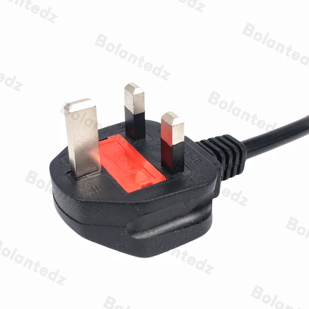 Power Cable Cord UK Plug IEC C5 C13 For Printer Radio Computer Sony PS4 Xbox Battery Charger Monitor