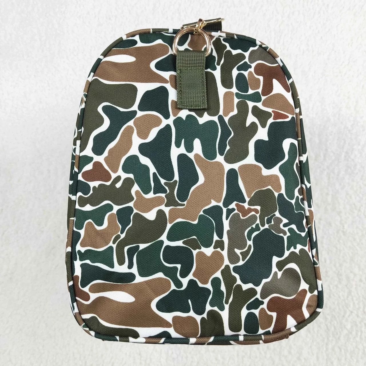 Wholesale Boutique Children Bag Toddler Outdoor Portable Baby Boy Kids Adult Green Camo Handbag 5