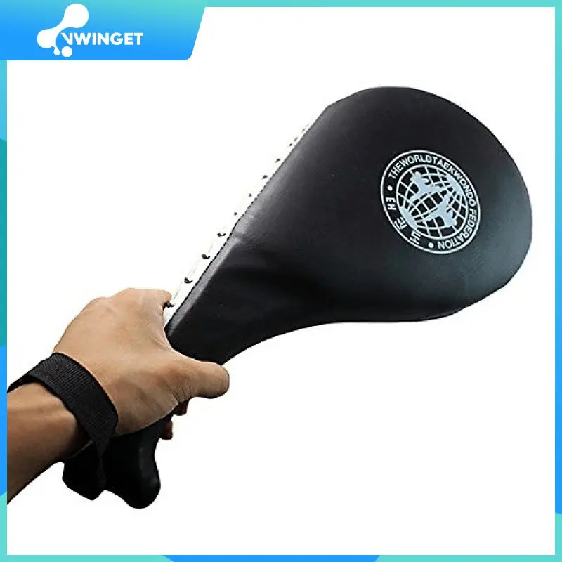 Taekwondo Double Kick Pad Target Tae Kwon Do Karate Kickboxing Training Gloves Portable & Body Building