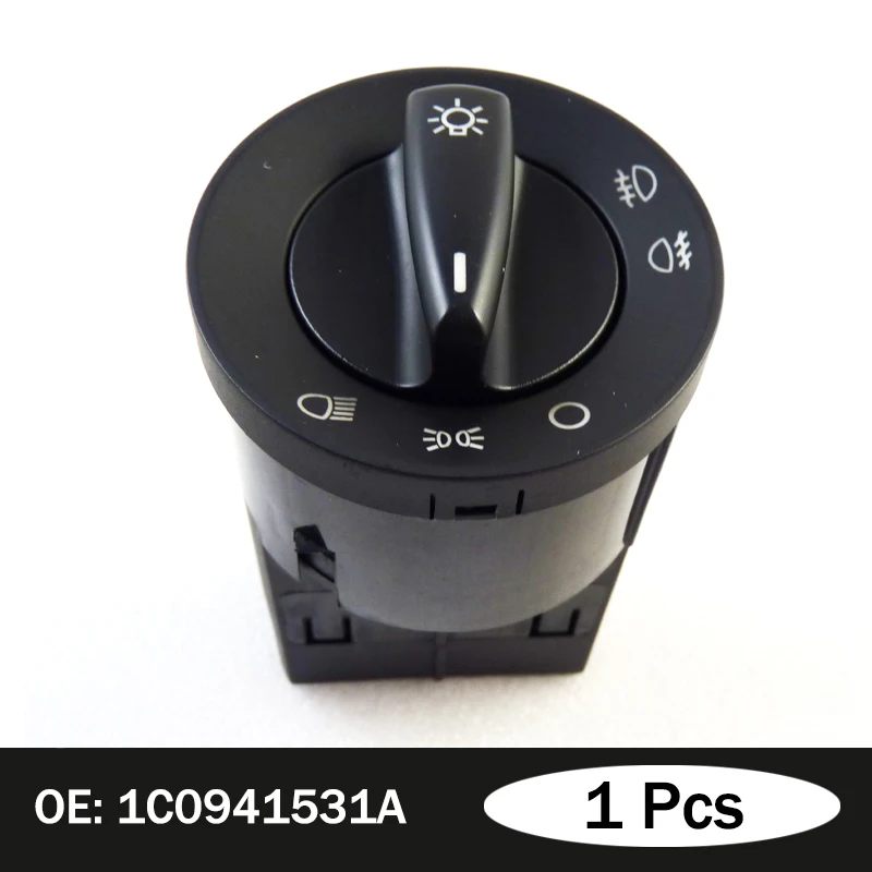 

1C0941531A для Volkswagen AL Transporter T5 Passat B5 Polo Bora Golf MK4 Автомобильная фара переключатель регулировочная ручка