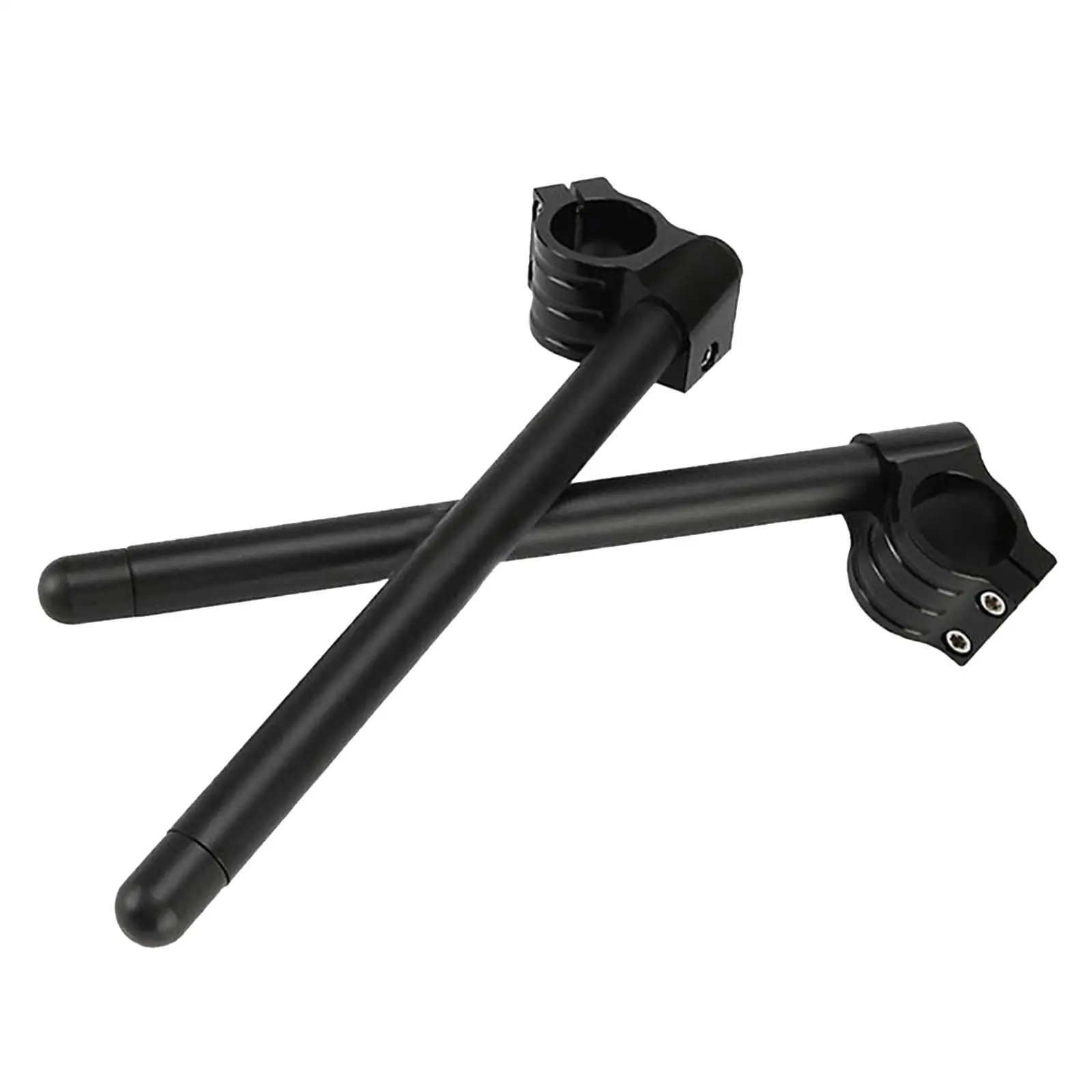 CNC 포크 클립온 핸들 그립 핸들바, 범용 41mm, 오토바이 튜닝 팩 2 개