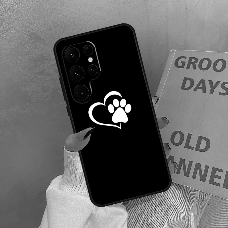 Dog Paw Protective Phone Case with Enhanced Design