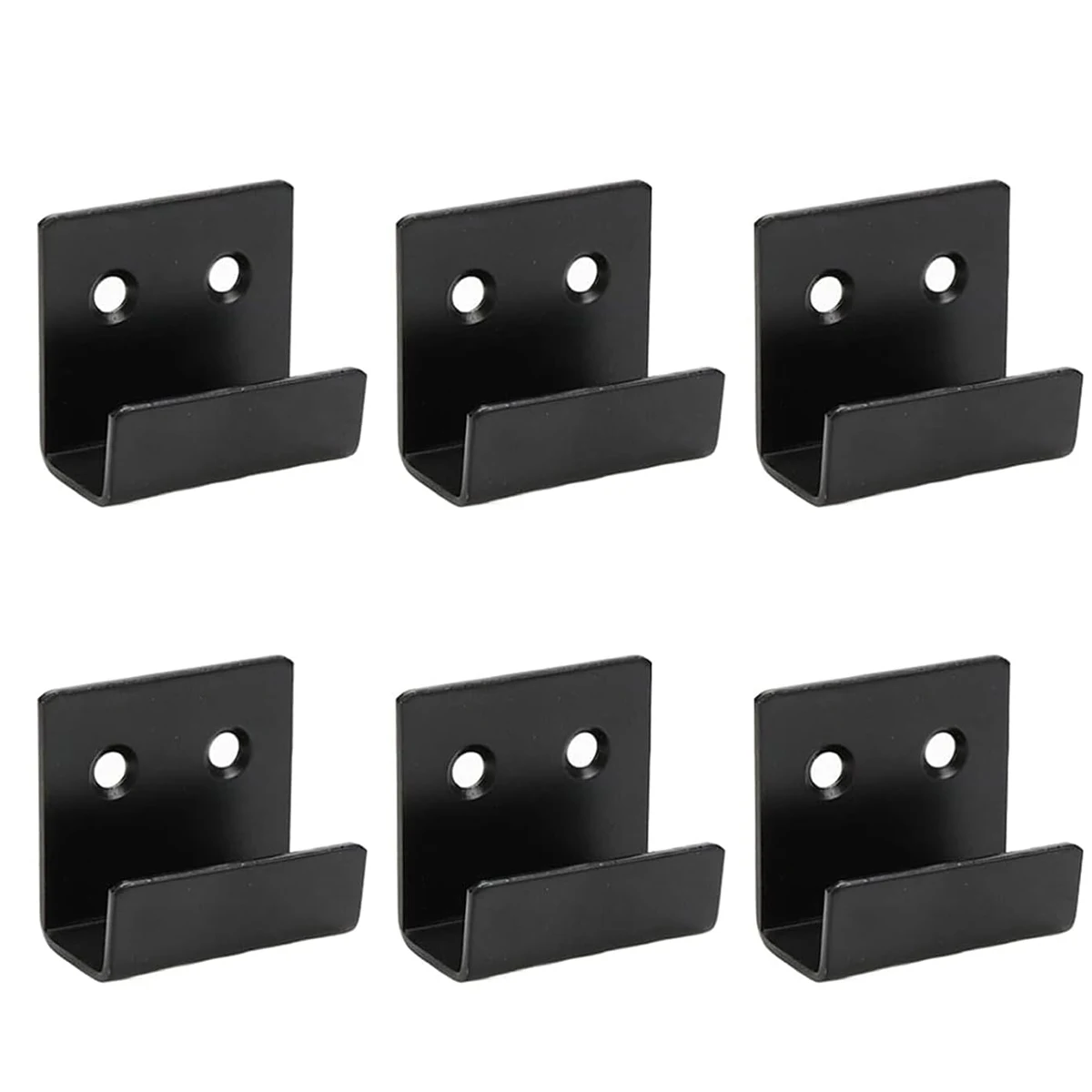 Wall Mirror & Tile Plate Hangers Set - Includes Mounting Brackets, Clips, Picture Hooks & Fasteners for Display & Decoration
