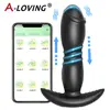Telescopic Anal Vibrator For Men APP Remote Anal Plug Male Prostate Massager Vibrating Butt Plugs Adult Sex Toys For Men Woman 1