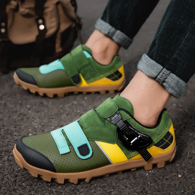 Cycling shoes mtb Men Mountain Footwear Bicycle Indoor Cycling Sneaker speed winter Lock Cleat shoes bicycle trekking cycling shoes