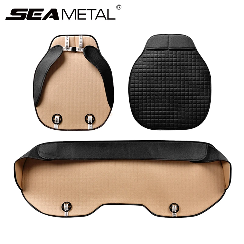 Breathable Flax Car Seat Cover for Sedan Van SUV Truck