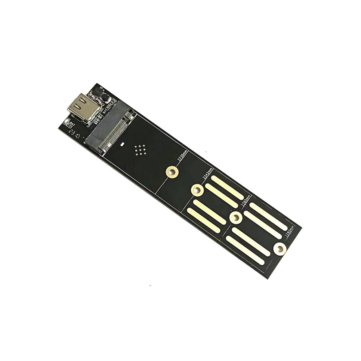 

M2 Solid-State Drive Adapter Nvme/Ngff Dual Protocol to USB 3.1 SATA PCIe External Reader Adapter