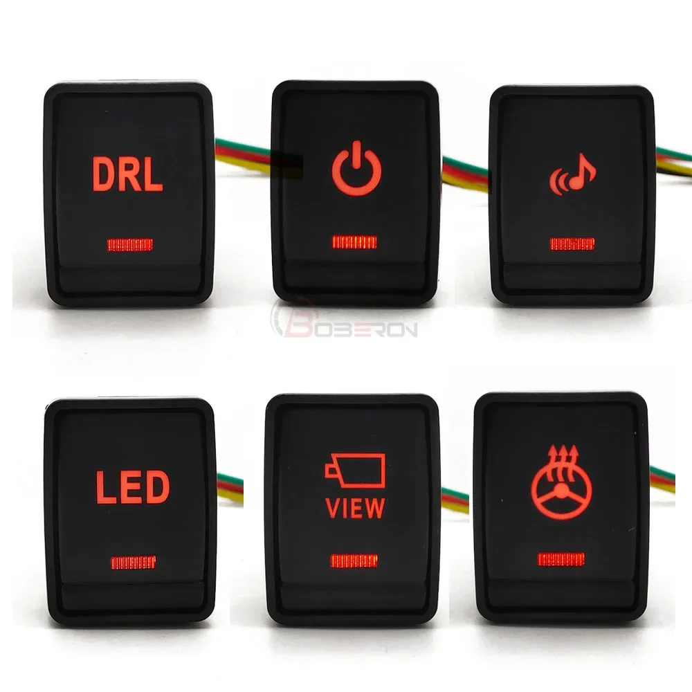 LED DRL Fog Light Power Switch & Front Camera Button