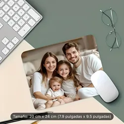 Personalized Photo Mouse Pad - Custom Design, Anti - Slip, Heat - Resistant Desk Mat (22cm)