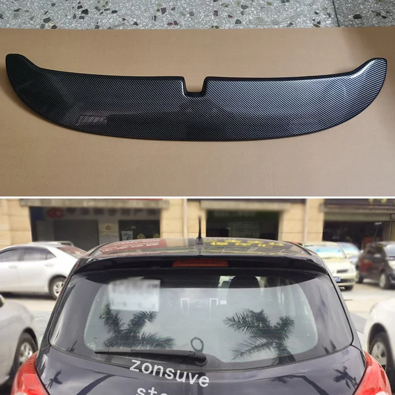 

Спойлер для Nissan Tiida 2005-2010 года, комплект аксессуаров из АБС-пластика для заднего багажника, крыла кузова автомобиля