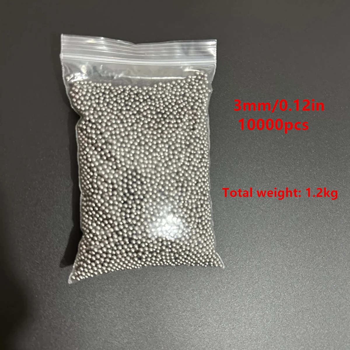 Precision Ball Small Size Steel Balls 10000pcs1 Pack 3mm/0.12in And 3.5mm/0.14in High Carbon Steel Industrial Material Precision Bright Surface