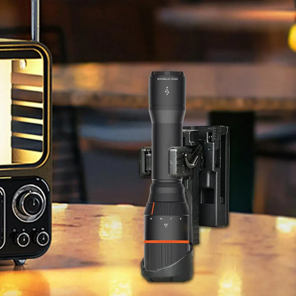 Description Picture 3 of itemFlashlight Holder For Belt Multipurpose Flashlight Belt Holder Quick Release Flashlight Mount Portable Light Carry Case