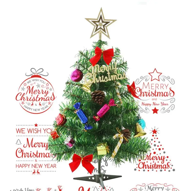 

Украшения для новогодней елки маленькая сосна с подсветкой Маленькая Рождественская елка на батарейках с подсветкой 50 см/19,68 дюйма